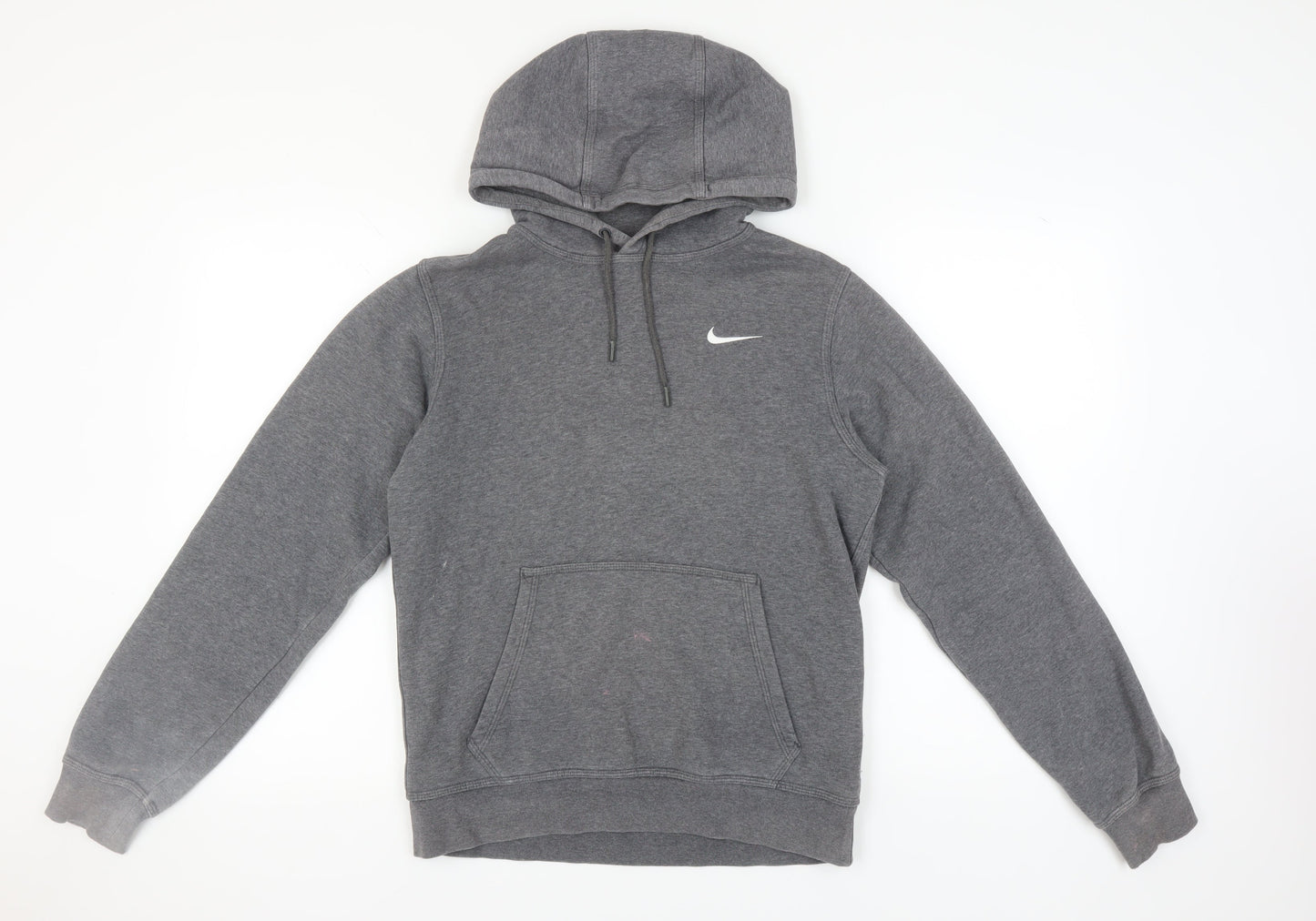 Mens UK Size S Nike Grey Pullover Hoodie