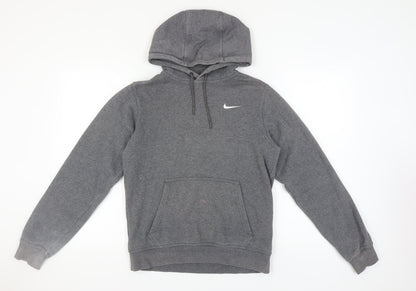 Mens UK Size S Nike Grey Pullover Hoodie
