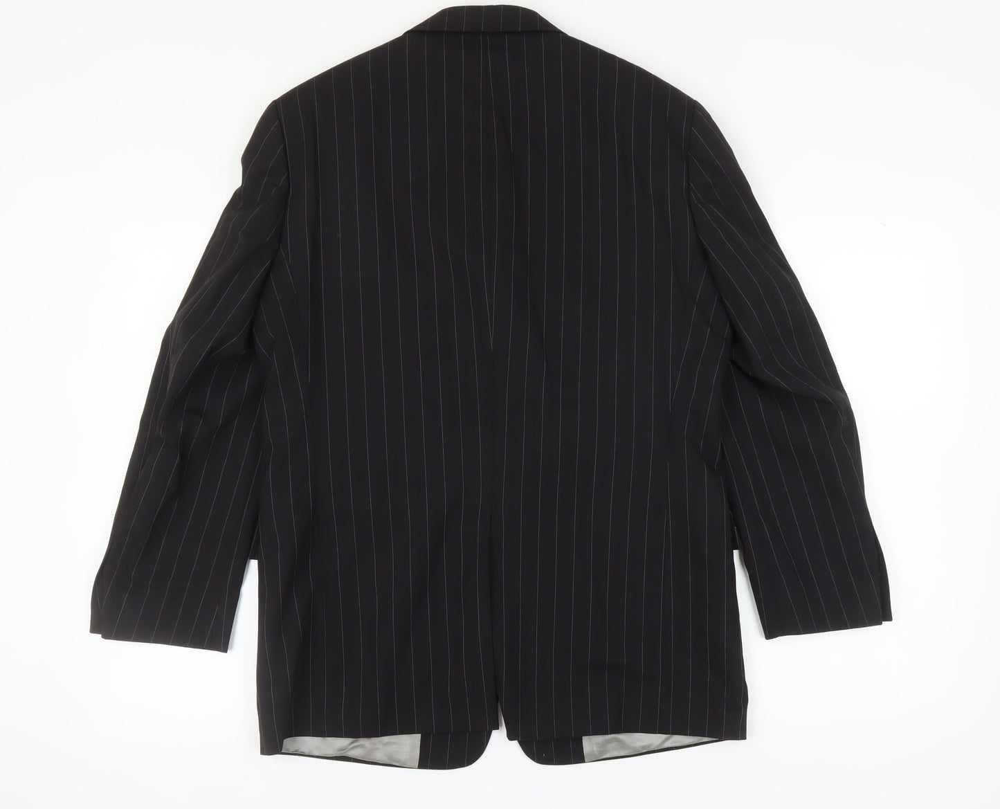 Mens UK Size 40 Pierre Cardin Regular Black Suit Jacket