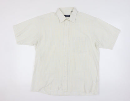 Tootal Men's Multicoloured Check Shirt - Large