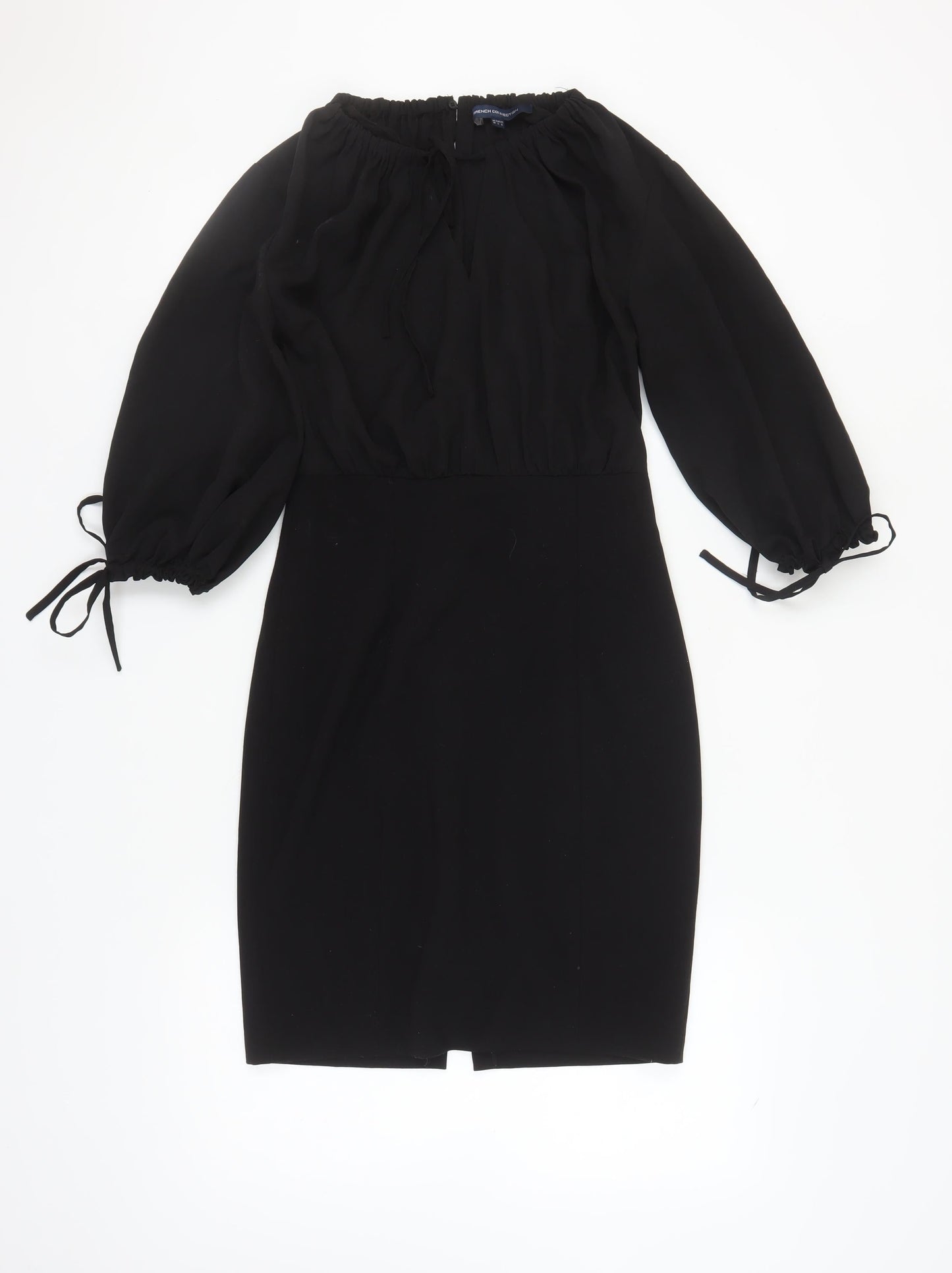 French Connection Black Sheath Dress, Women's Size 10