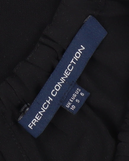 French Connection Black Sheath Dress, Women's Size 10