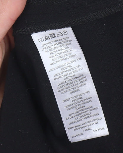 French Connection Black Sheath Dress, Women's Size 10