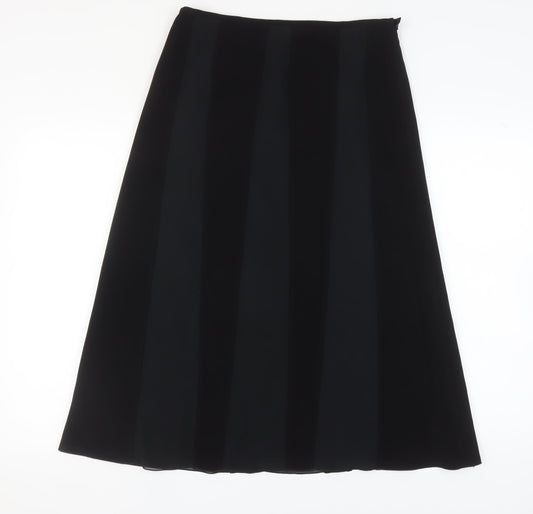 Marks and Spencer Women's Black A-Line Midi Skirt