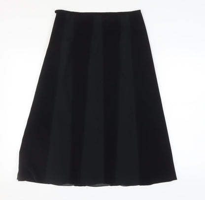Marks and Spencer Women's Black A-Line Midi Skirt