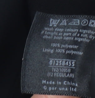 Marks and Spencer Women's Black A-Line Midi Skirt