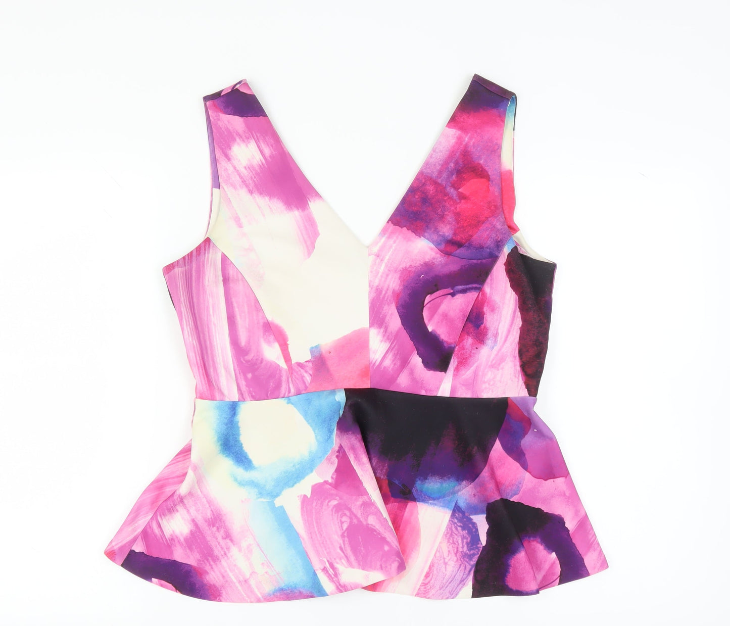 Womens UK Size 12 H&M Multicoloured  Tank