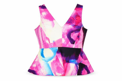Womens UK Size 12 H&M Multicoloured  Tank