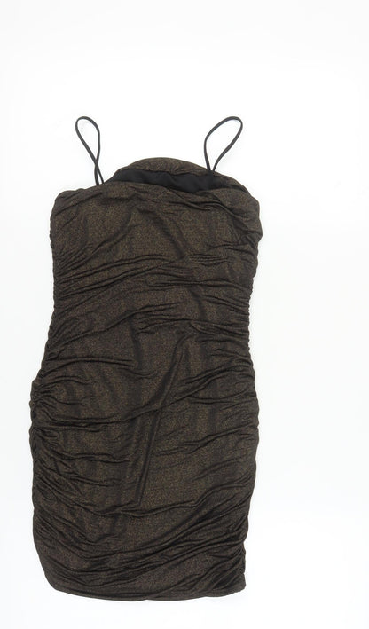 Select Women's Black Slip Dress - Size 10