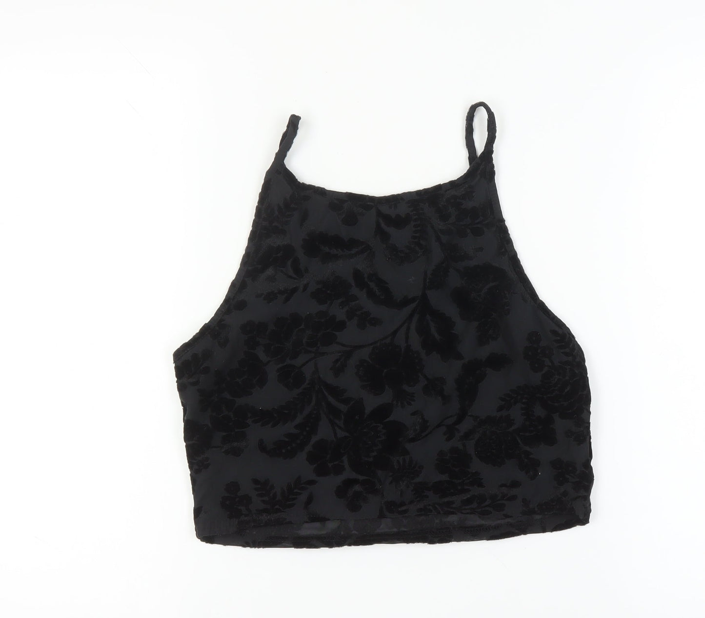Womens UK Size L Pins and Needles Black Camisole Tank
