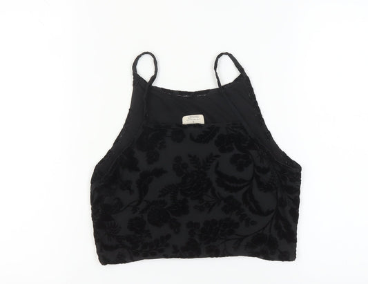 Womens UK Size L Pins and Needles Black Camisole Tank