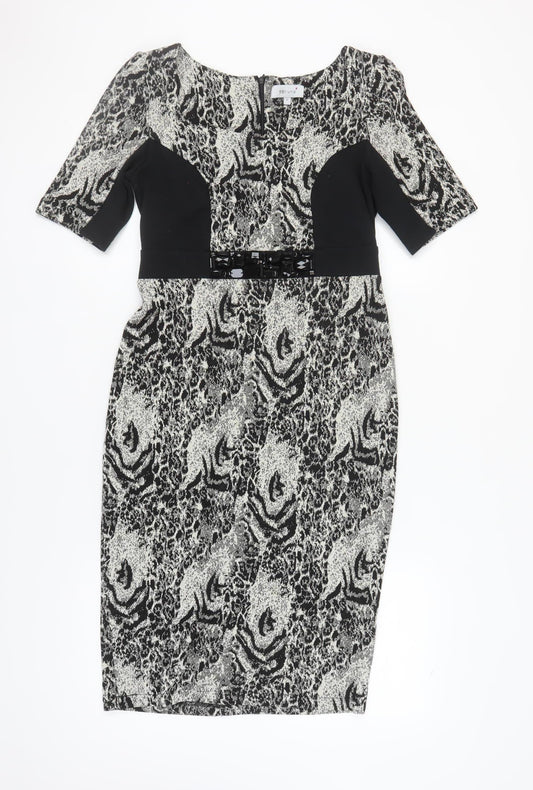 Marks and Spencer Women's Animal Print Pencil Dress Size 12