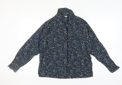 Jigsaw Women's Multicoloured Animal Print Shirt M