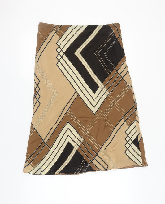 Marks and Spencer Women's Midi Geometric Skirt