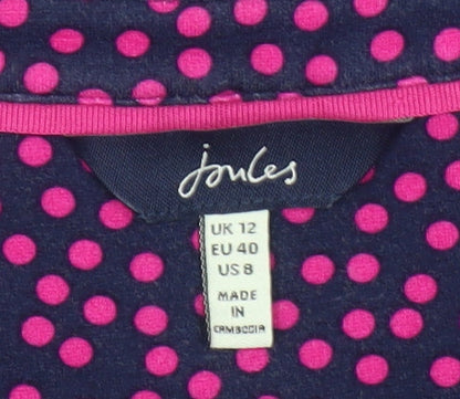 Womens UK Size 12 Joules Multicoloured Basic Blouse