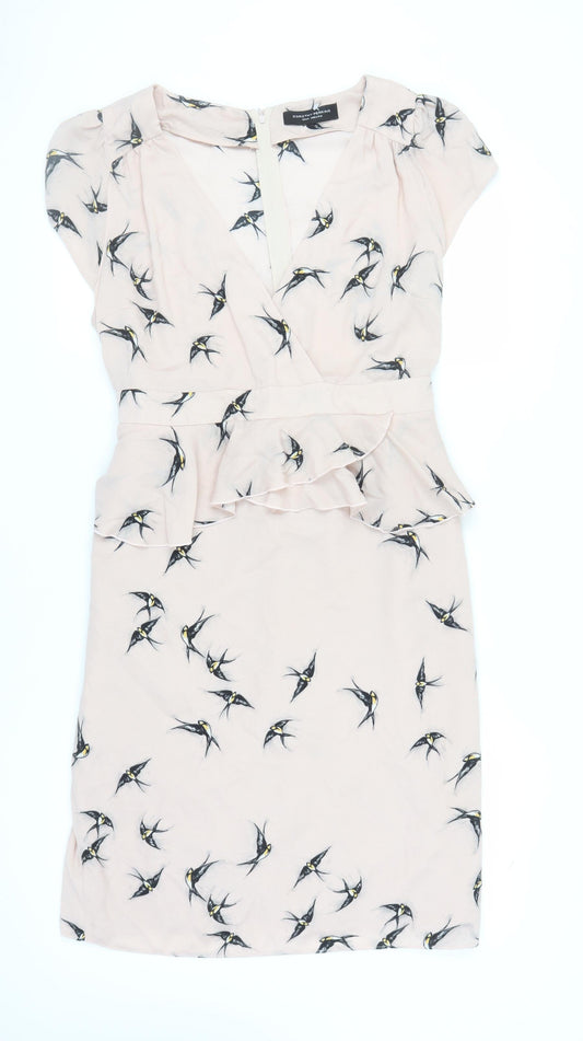 Dorothy Perkins Women's Multicoloured Animal Print Dress