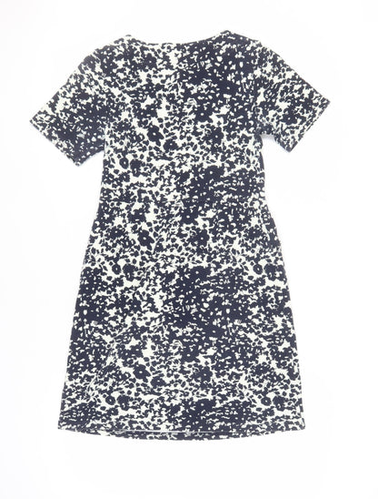 Joules Women's Multicoloured Floral Shift Dress Size 8
