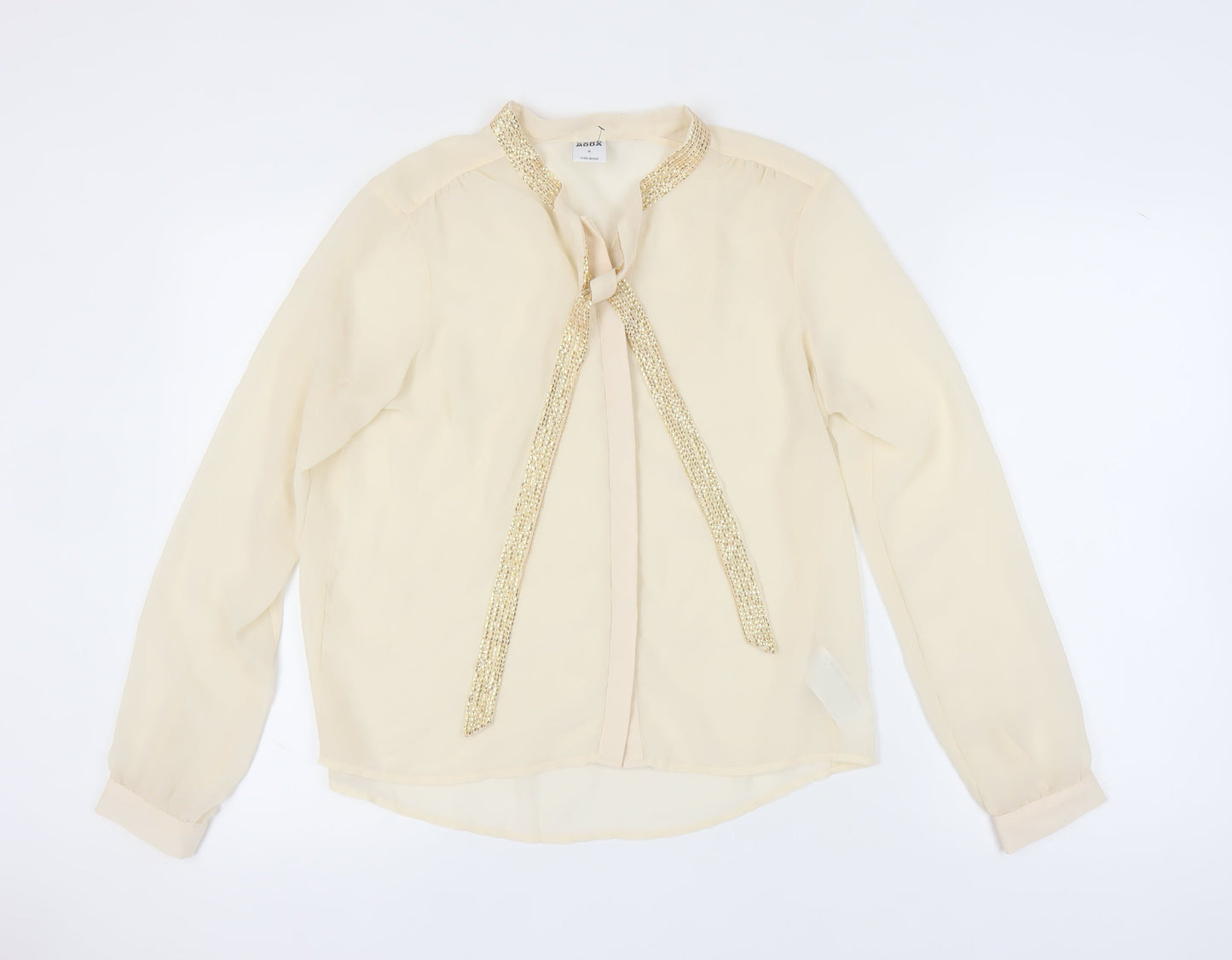 Womens UK Size M VERO MODA Beige  Blouse