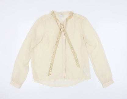 Womens UK Size M VERO MODA Beige  Blouse
