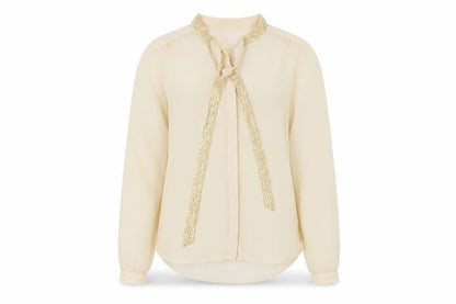 Womens UK Size M VERO MODA Beige  Blouse
