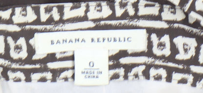 Banana Republic Women's Brown Silk Sheath Dress Size 4