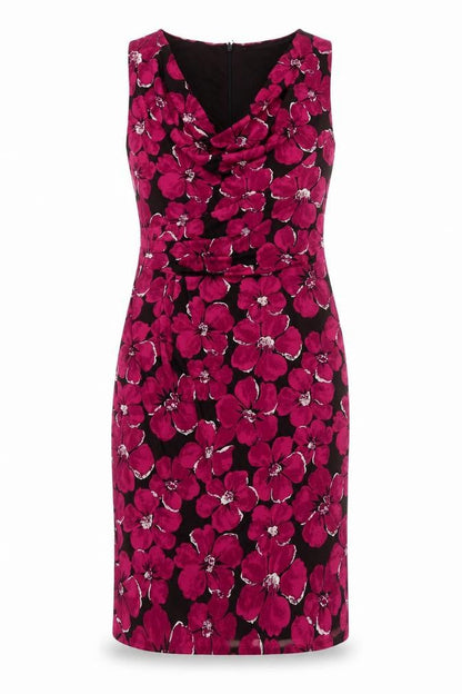 Phase Eight Women's Multicoloured Floral Sheath Dress, Size 14