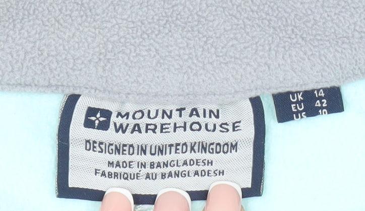 Womens UK Size 14 Mountain Warehouse Blue  Sweatshirt