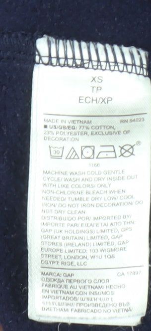 GAP Women's Blue Pullover Sweatshirt XS