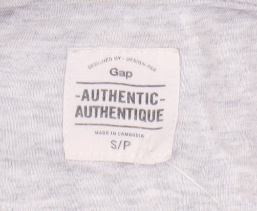 GAP Women's Grey Logo Hoodie, Size S, Casual Wear