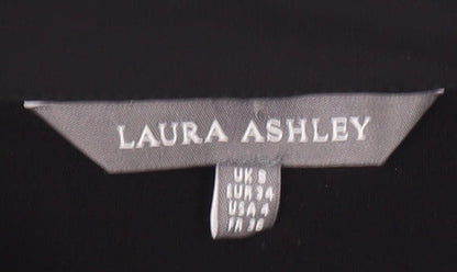 Laura Ashley Women's Black Shirt Dress Size 8