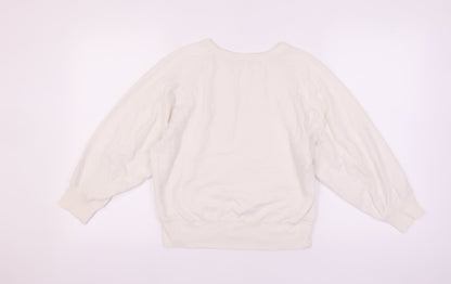 GAP Women's Ivory Pullover Sweatshirt - Size S