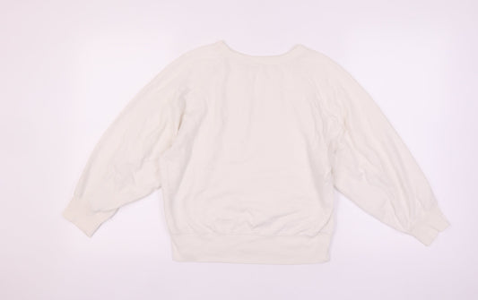 GAP Women's Ivory Pullover Sweatshirt - Size S
