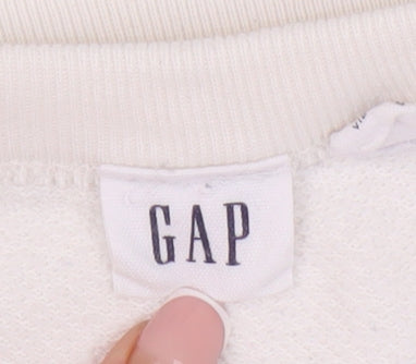 GAP Women's Ivory Pullover Sweatshirt - Size S