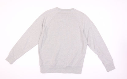 Mens UK Size M Firetrap Grey Pullover Sweatshirt