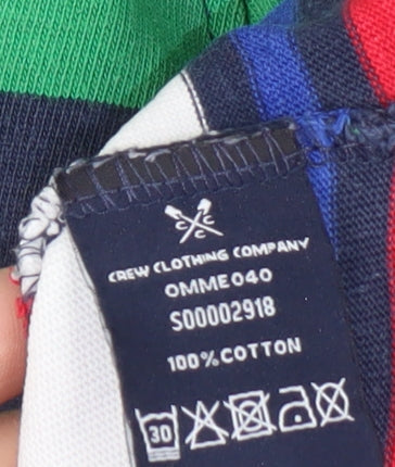 Mens UK Size XL Crew Clothing Company Multicoloured  Hoodie