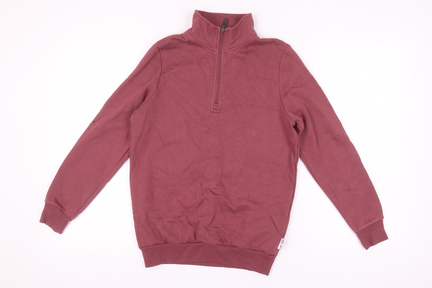 Mens UK Size XS Cotton Traders Red Pullover Sweatshirt