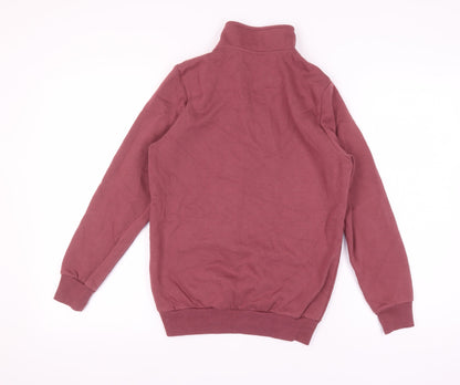 Mens UK Size XS Cotton Traders Red Pullover Sweatshirt
