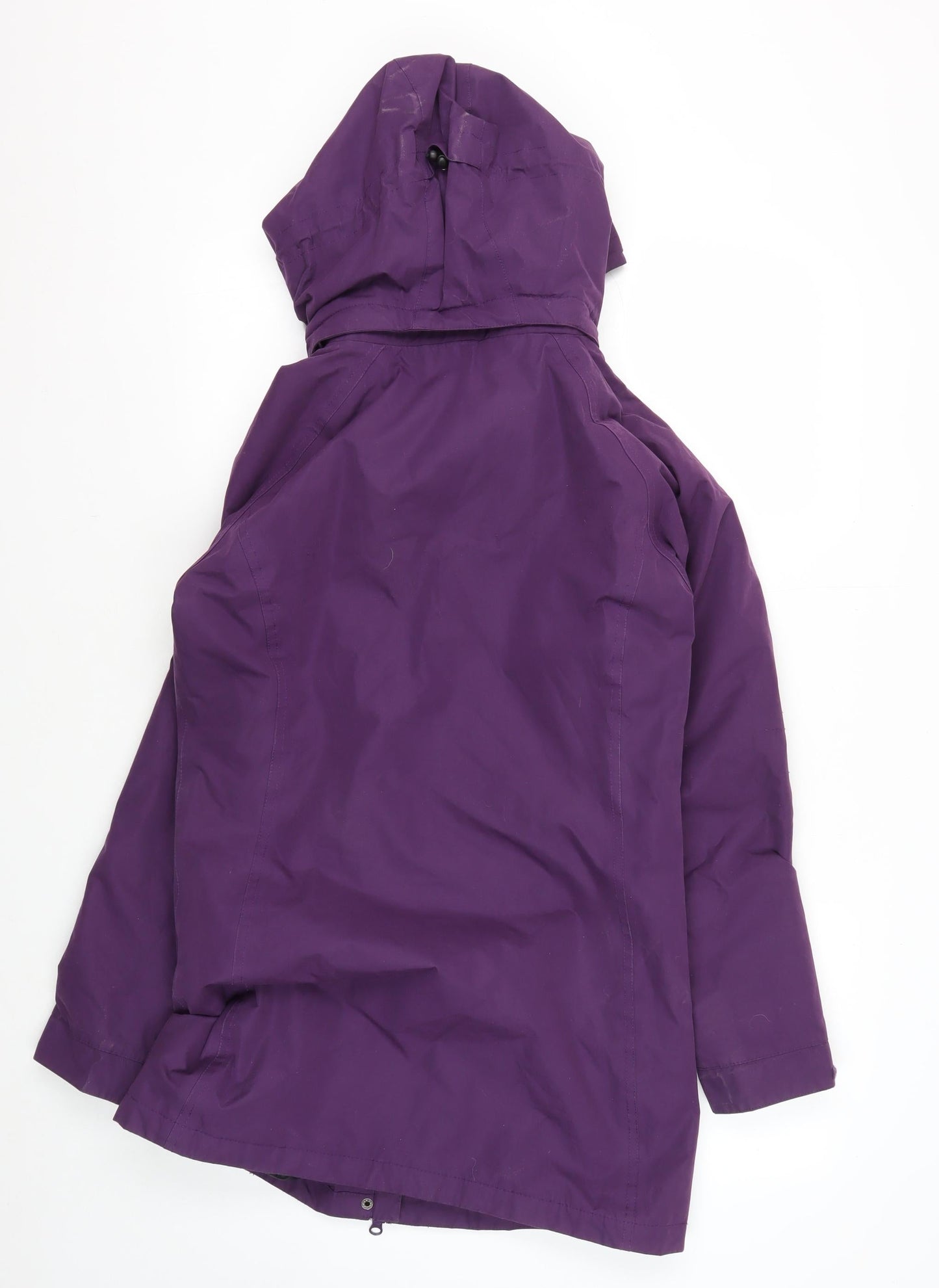Womens UK Size XS Trespass Purple Rain Coat
