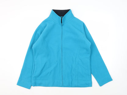 EWM Women's Blue Fleece Jacket Size 14-16