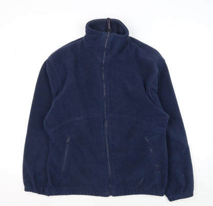 Snowgoose Boys Blue Fleece Jacket Size 13 Winter Casual