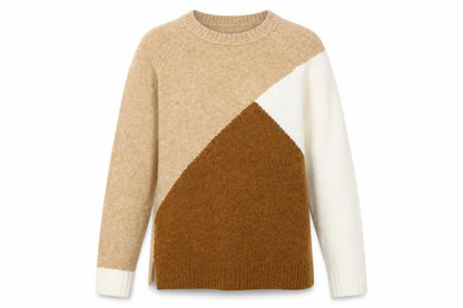 Womens UK Size S Marks and Spencer Beige Pullover Jumper