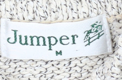 Womens UK Size M Jumper Ivory Jumper Jumper
