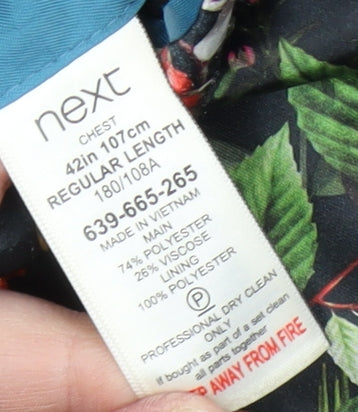 Mens UK Size 42 NEXT Regular Blue Suit 2 Piece