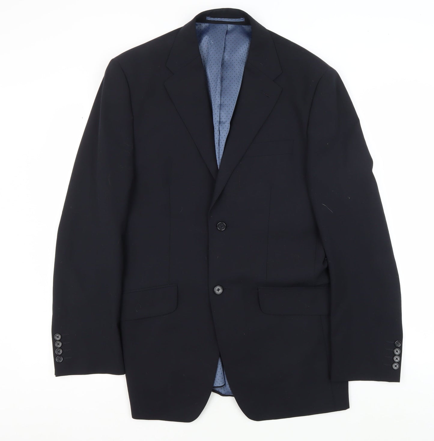 Mens UK Size 38 NEXT Regular Blue Suit Jacket
