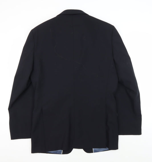 Mens UK Size 38 NEXT Regular Blue Suit Jacket