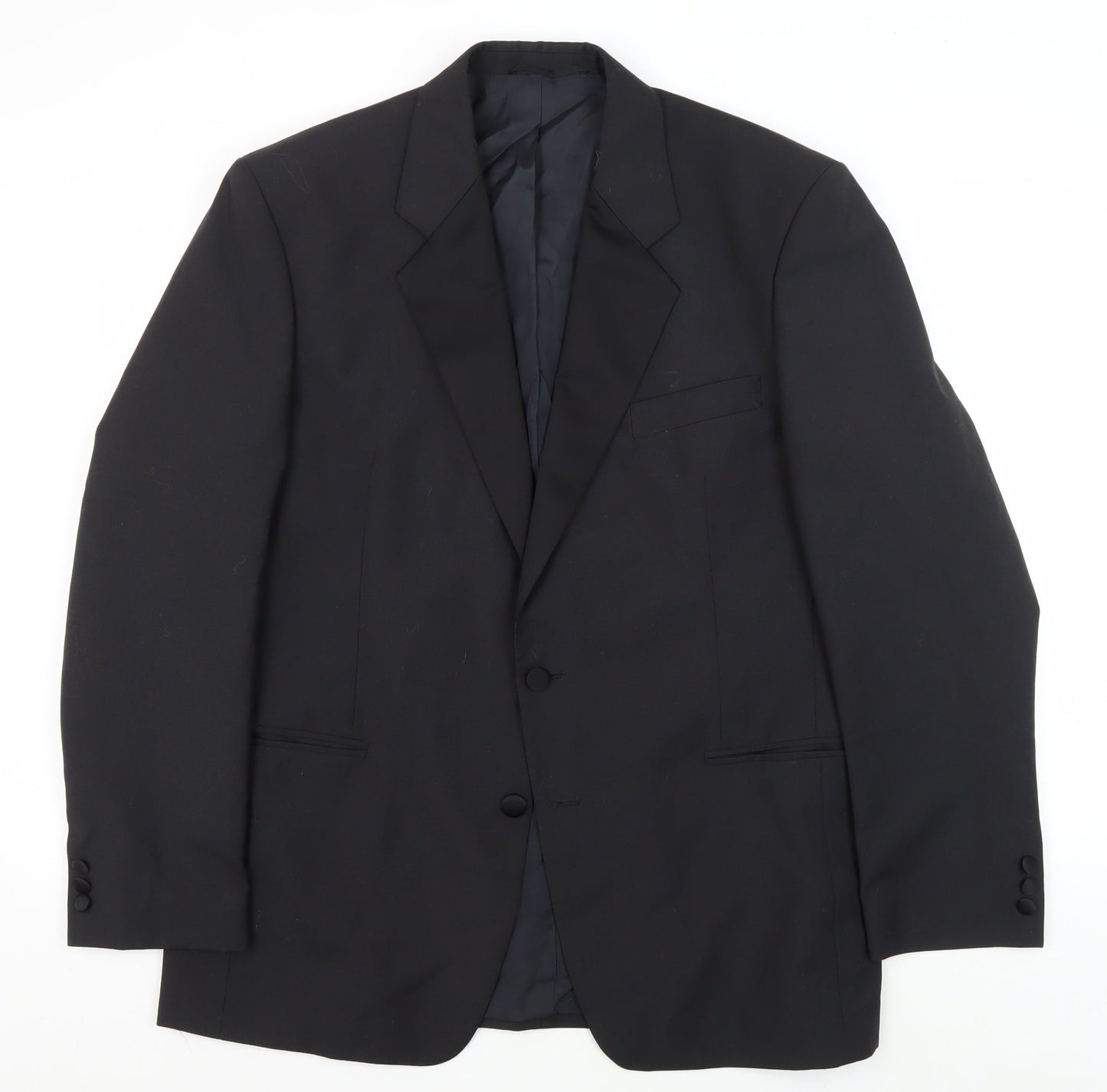 Mens UK Size 42 Nicholas Rowe Regular Black Suit Tuxedo