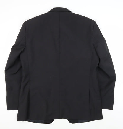 Mens UK Size 42 Nicholas Rowe Regular Black Suit Tuxedo