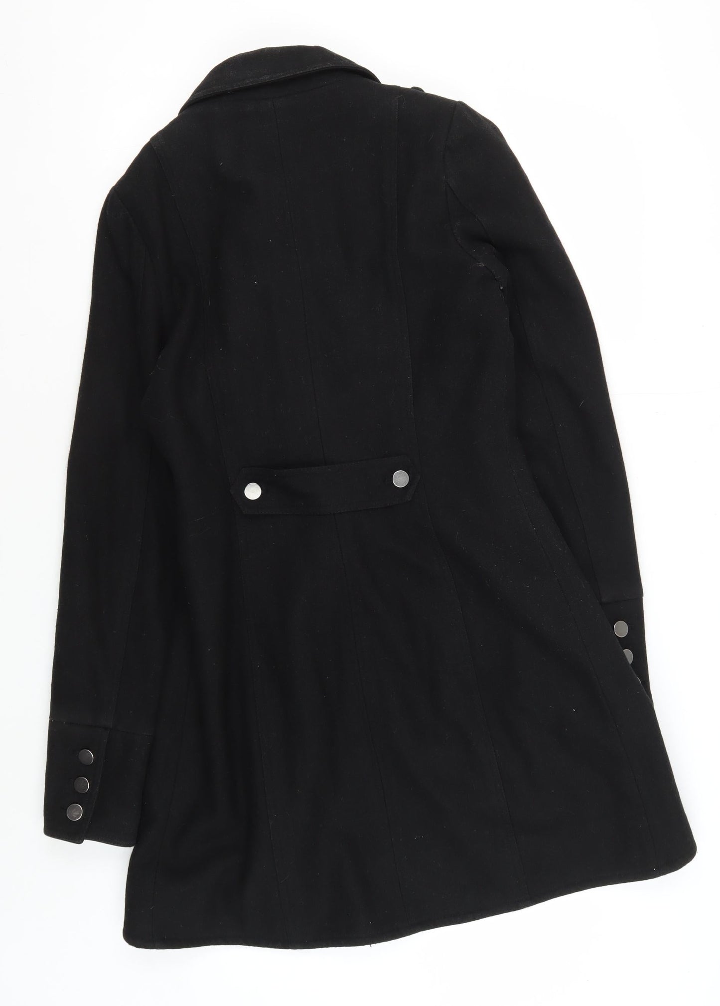 O'Neill Women's Black Wool Blend Coat S