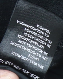 O'Neill Women's Black Wool Blend Coat S