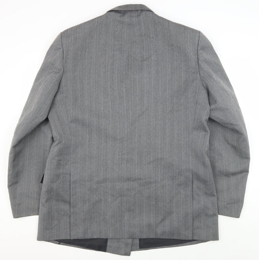 Mens UK Size 46 C&A Regular Grey Suit Jacket